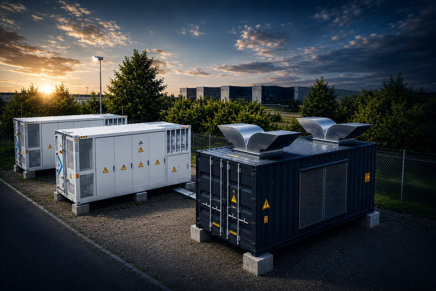 Dual Asset: Batteri + Loadbank + Ladestander